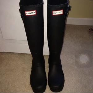Hunter Rainboots. Size 8.